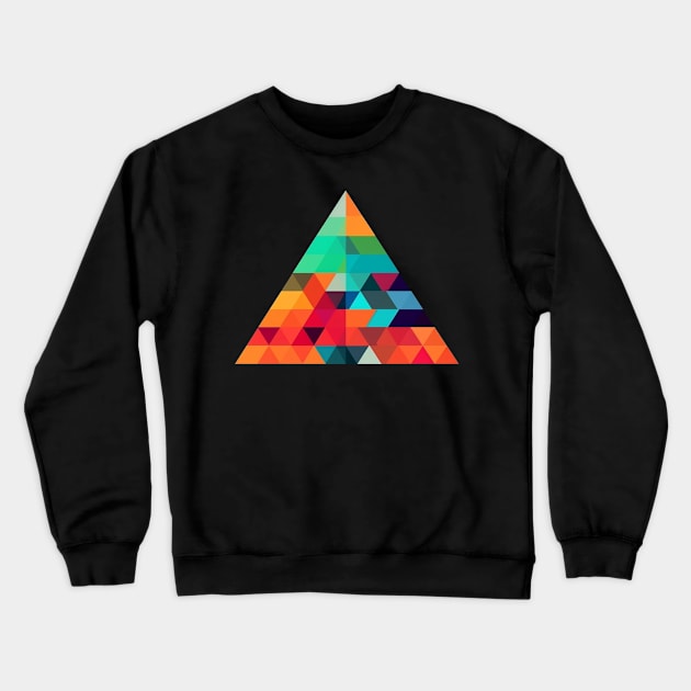 Pyramid Crewneck Sweatshirt by timstoreno1